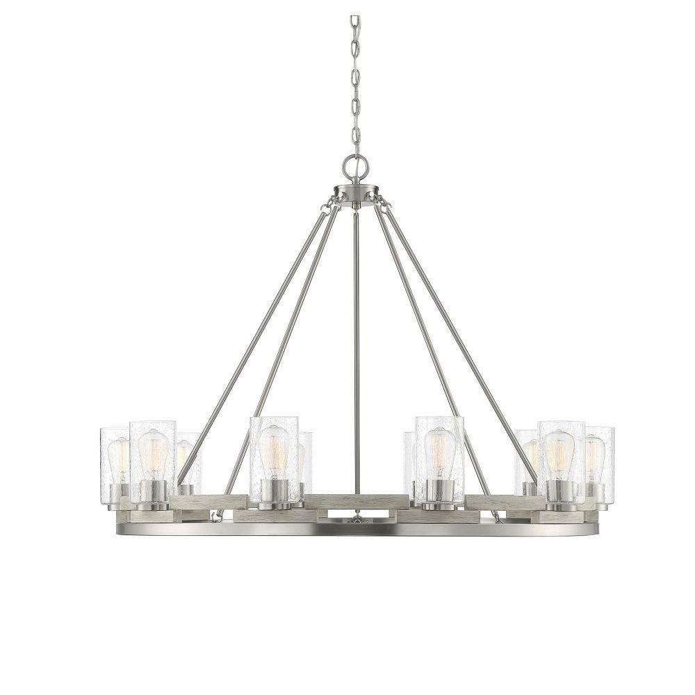Lynwood 10 Light Chandelier 33 Inch Tall and 45 Inch Wide by Savoy House - L1-7602-10
