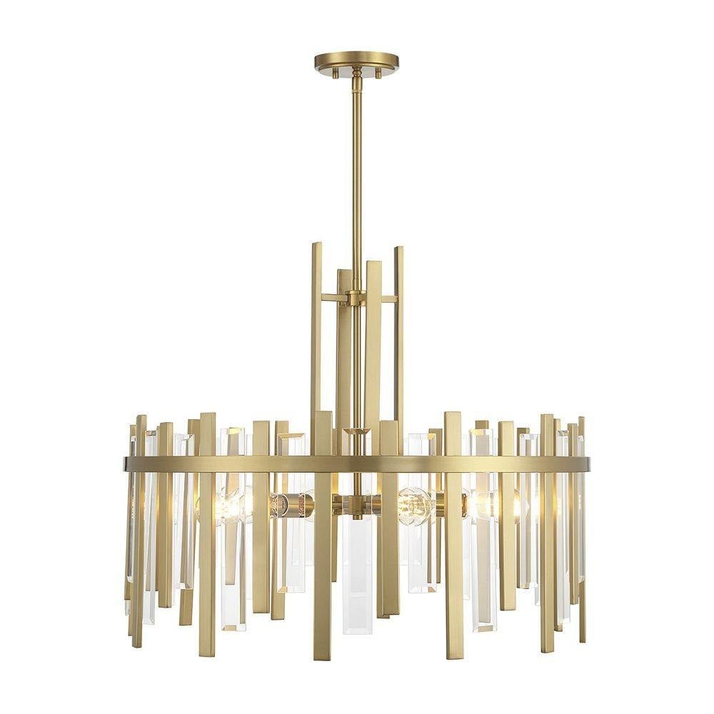 Guillford 6 Light Pendant 26 Inch Tall and 30 Inch Wide by Savoy House - L7-3002-6