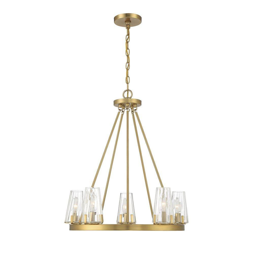 Dimond 5 Light Chandelier 25.5 Inch Tall and 23.5 Inch Wide by Savoy House - L1-2320-5