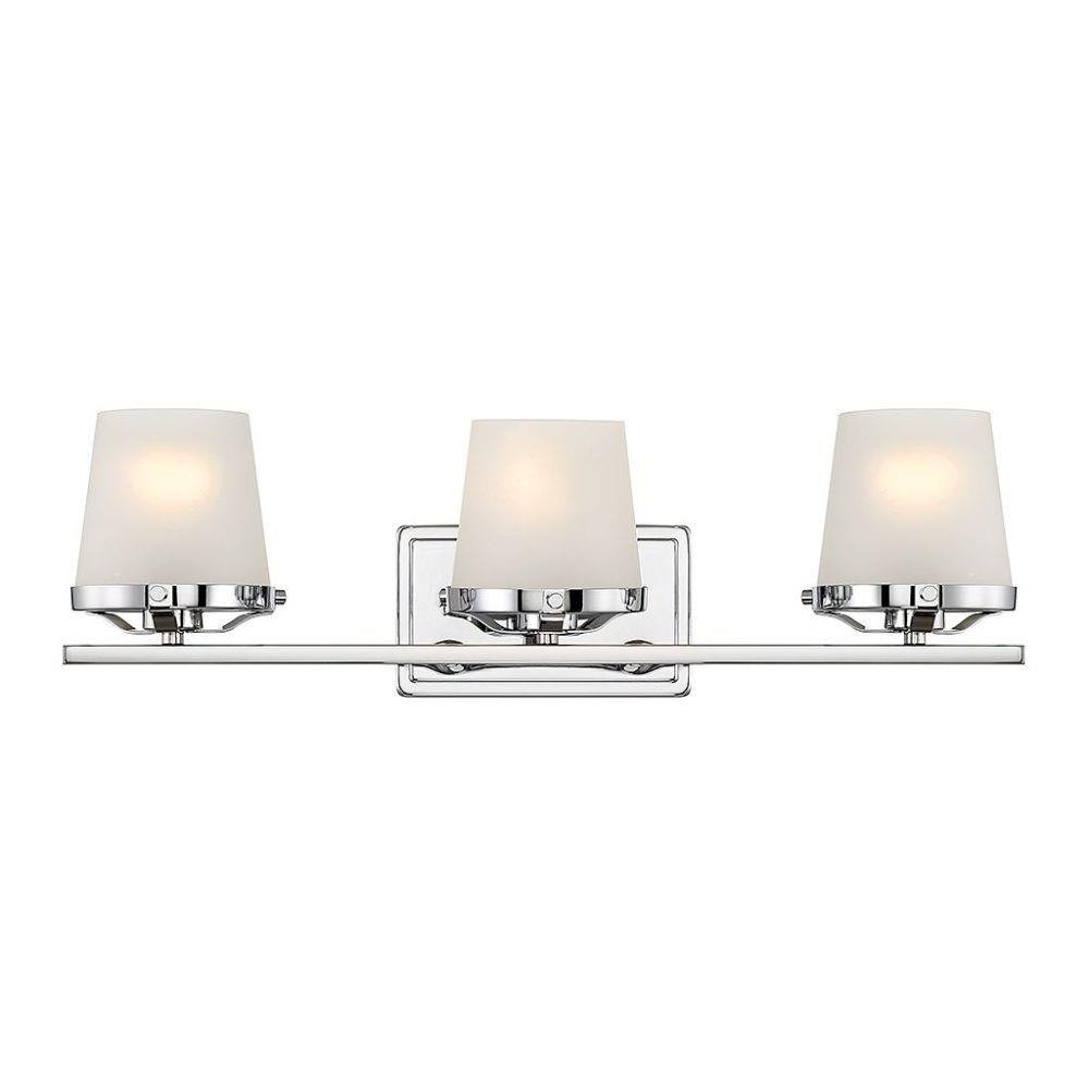 Klein 3 Light Bath Vanity 7.25 Inch Tall and 24 Inch Wide by Savoy House - L8-5250-3