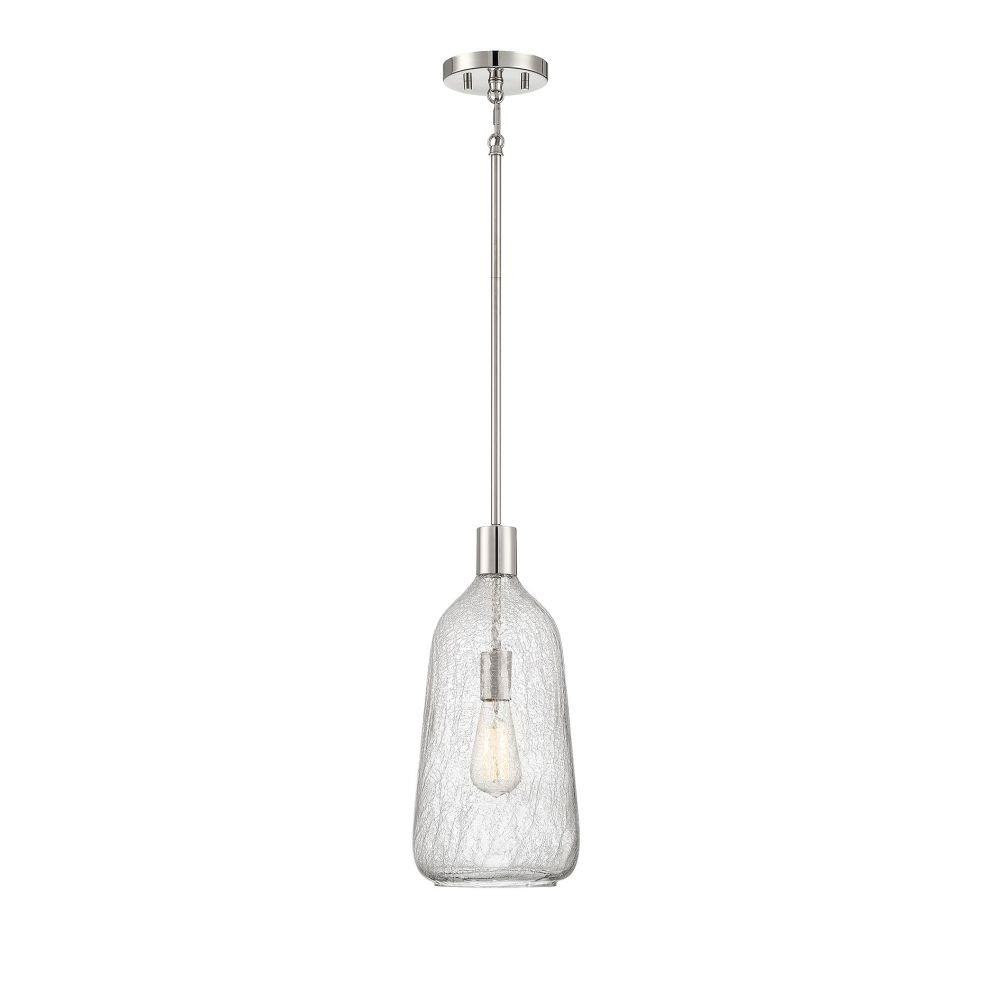 Adair 1 Light Pendant 17 Inch Tall and 8 Inch Wide by Savoy House - L7-4801-1