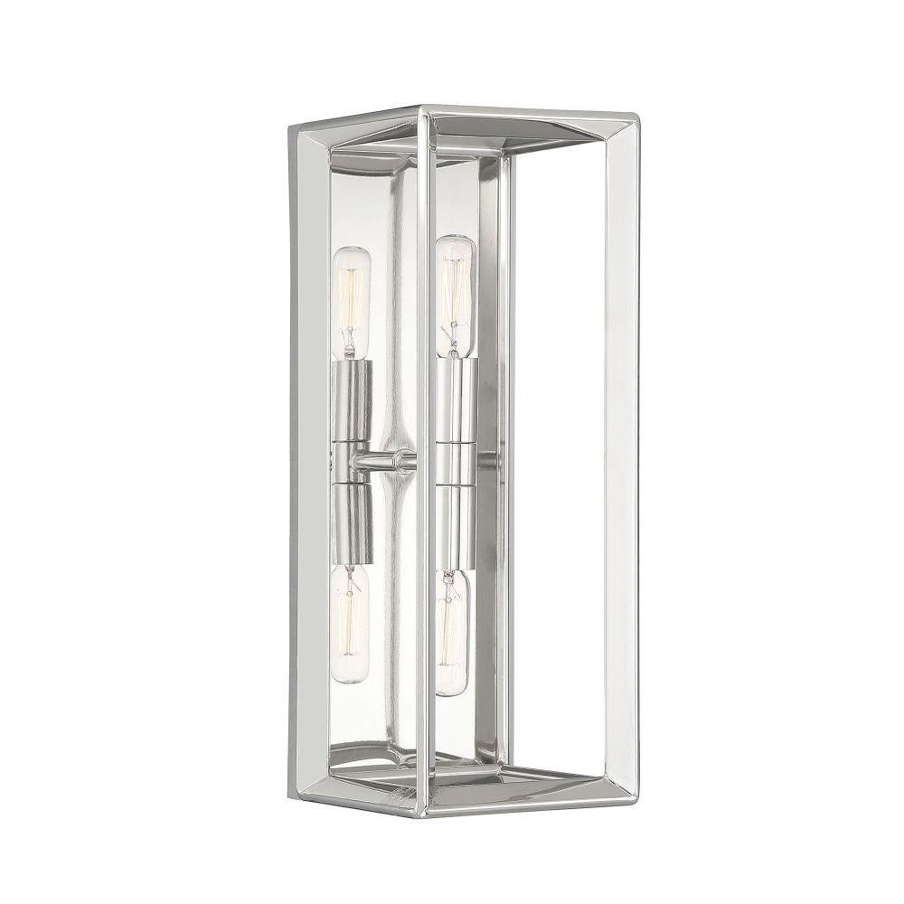 Richland 2 Light Wall Sconce 15 Inch Tall and 5.5 Inch Wide by Savoy House - L9-2424-2