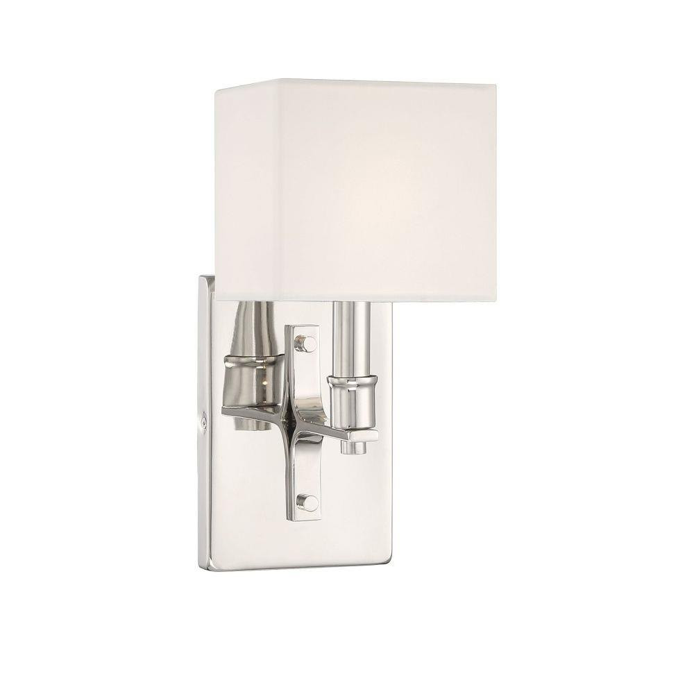 Collins 1 Light Wall Sconce 11.5 Inch Tall and 5.5 Inch Wide by Savoy House - L9-8550-1