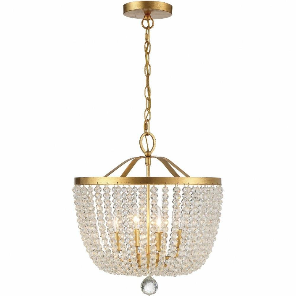 Rylee 4 Light Small Chandelier by Crystorama - 604