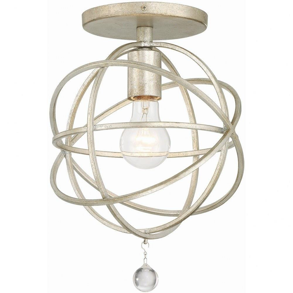Solaris 1 Light 9 Inch Wide Flush Mount by Crystorama - 9220_CEILING