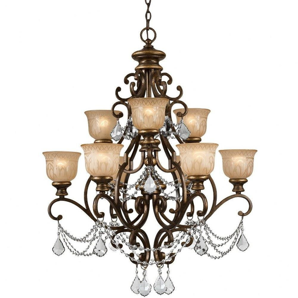 Rosehill Leas 9 Light Large Chandelier by Bailey Street Home - 49-BEL-406797