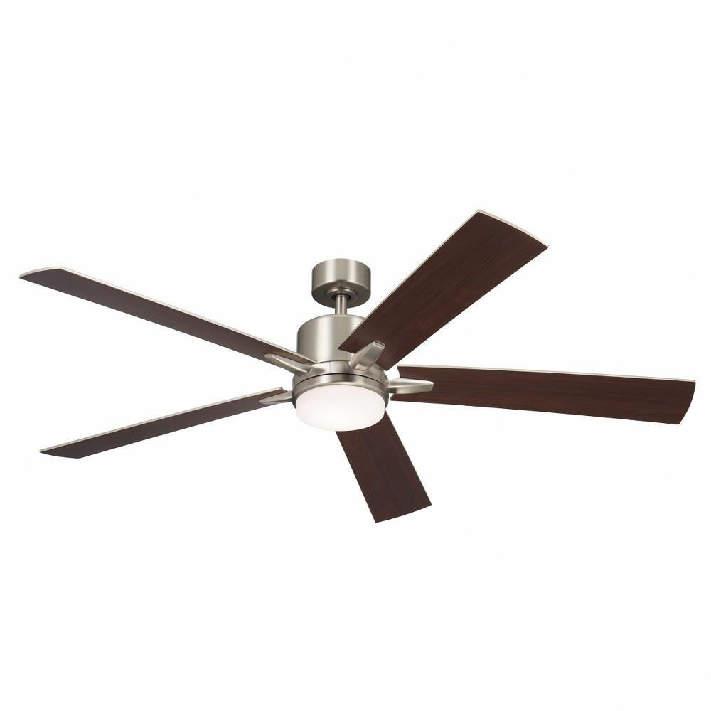 Chepstow Hollies 5 Blade Ceiling Fan with Light Kit 60 Inches Wide by BSH - 147-BEL-1278830