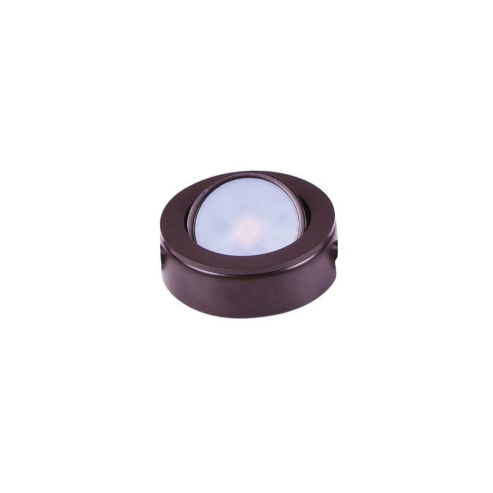 CounterMax MX LD AC 4W 3000K 1 LED Under Cabinet Disc Light by Maxim  - 53830
