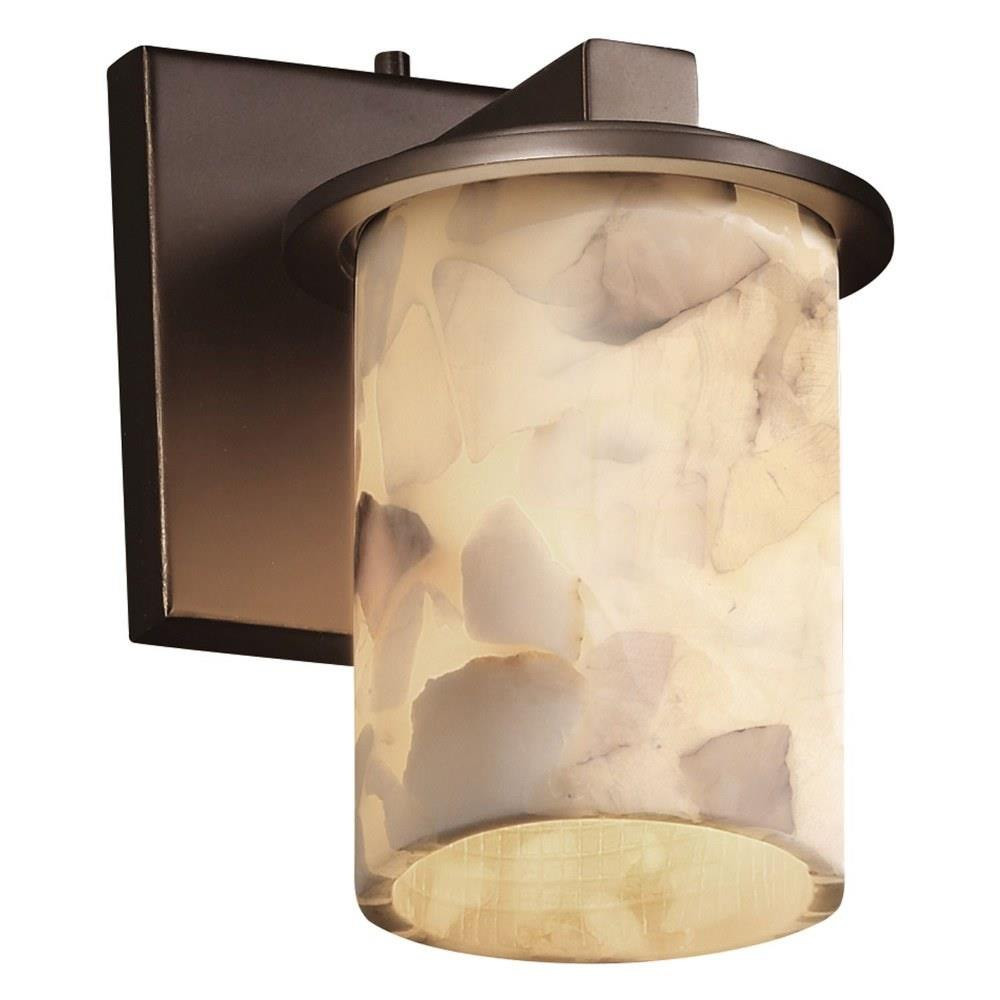 Alabaster Rocks Dakota 1 Light Wall Sconce by Justice Design - ALR-8771-10