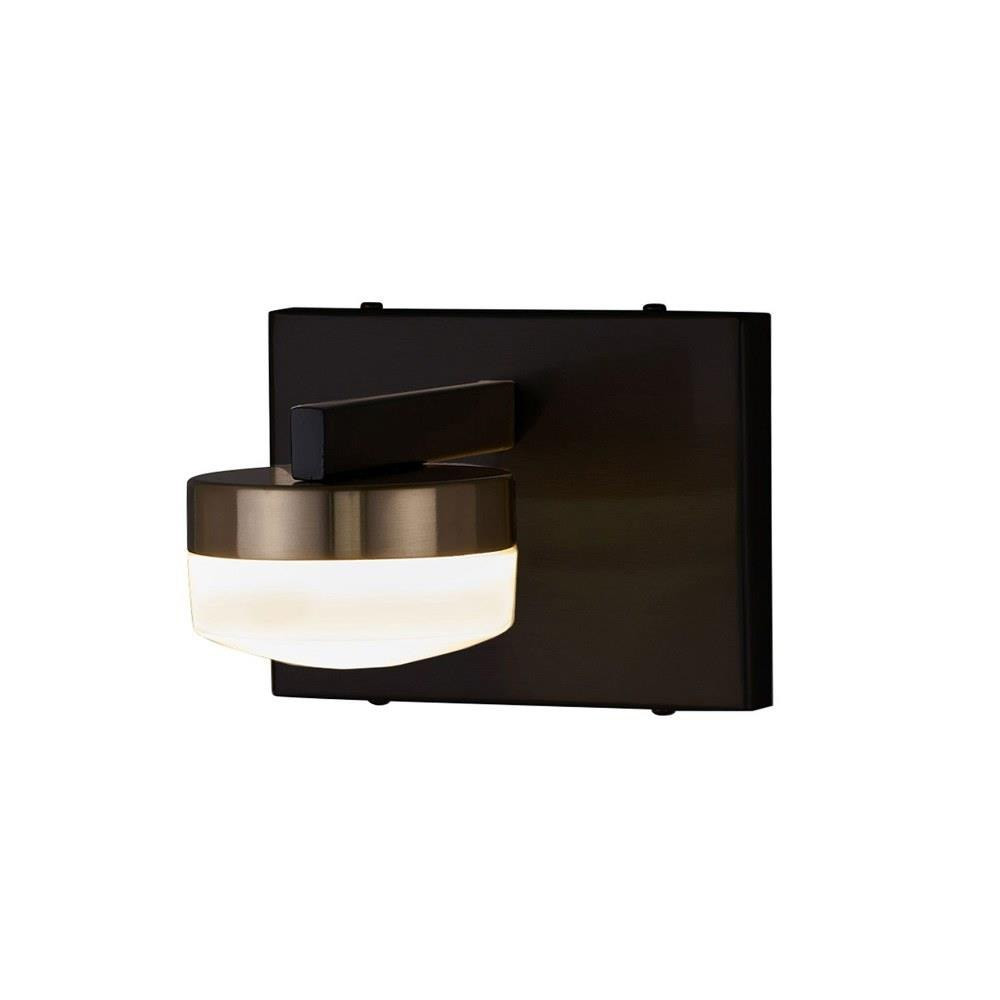 Fusion 4.5W 1 LED Wall Sconce 4.5 Inch Tall X 6 Inch Wide by Justice Design - FSN-8991