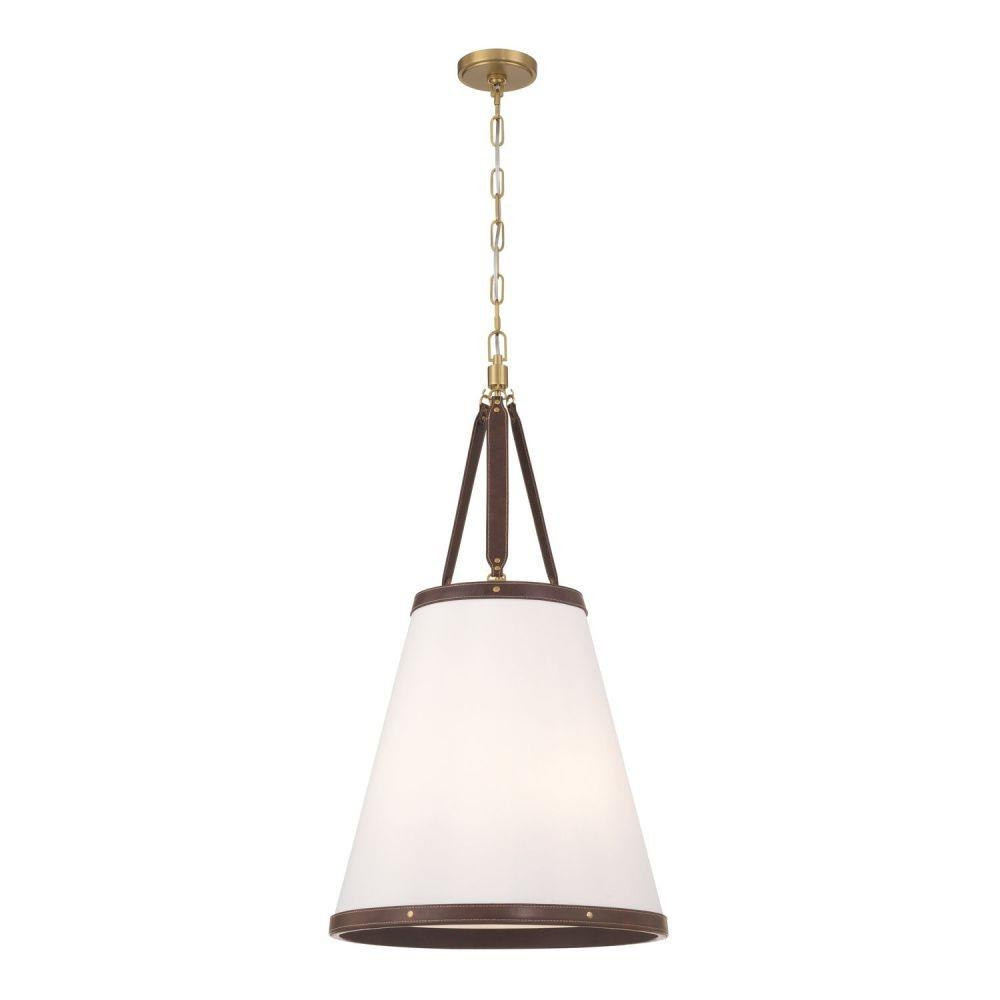 Callahan 4 Light Pendant 34.25 Inch Tall and 18 Inch Wide by Crystorama - CAL-2405