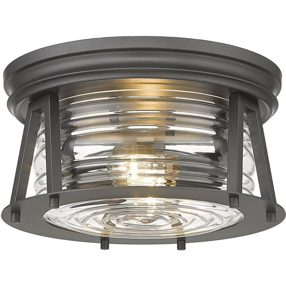 Cape Harbor 2 Light 12 Inch Wide Flush Mount by Z-Lite - 491F2