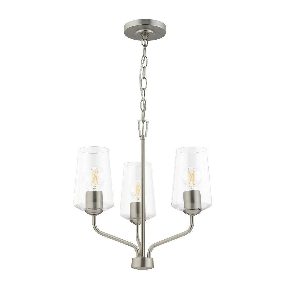 Celino 3 Light Chandelier 17.87 Inch Tall and 18 Inch Wide by Progress - P400440