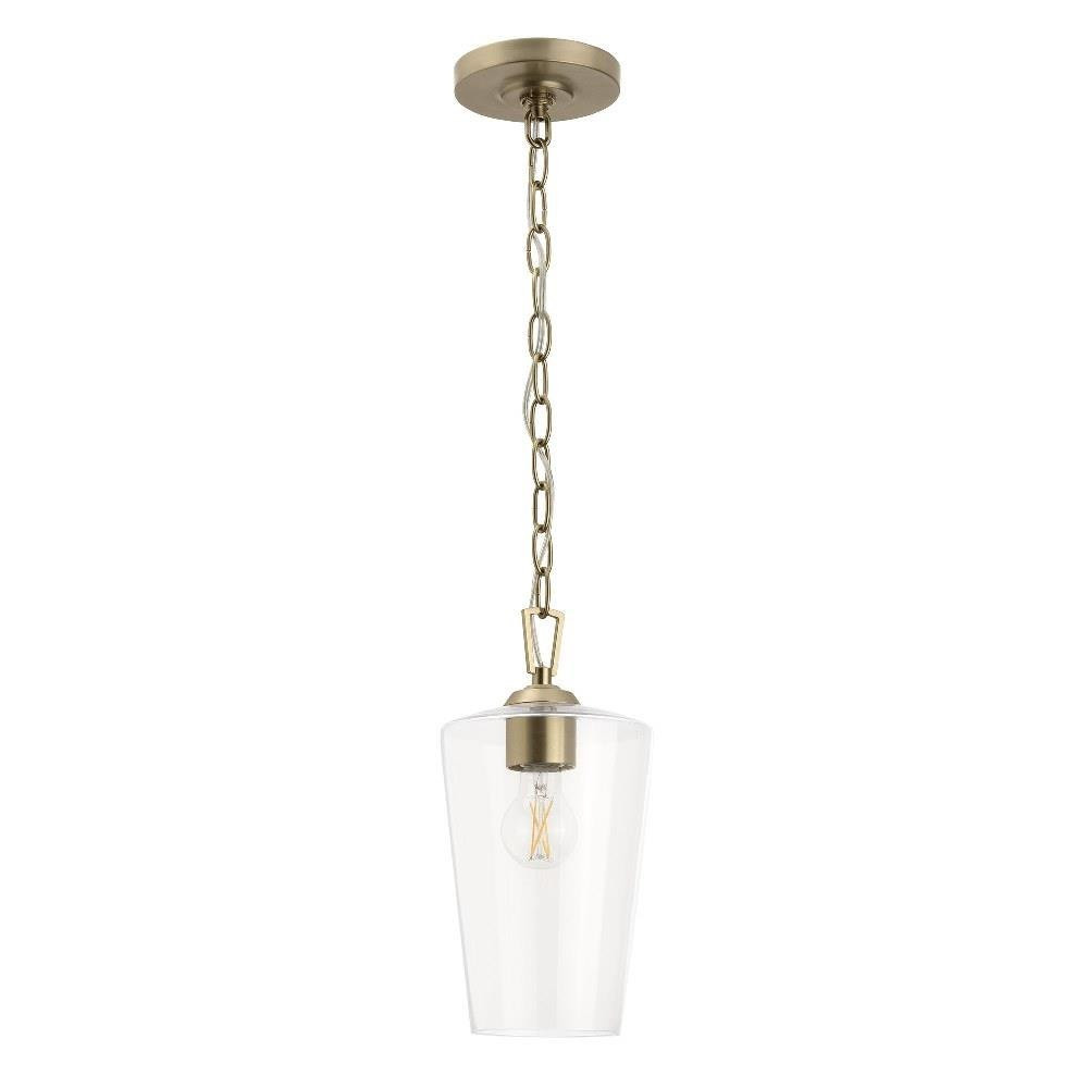 Celino 1 Light Pendant 11 Inch Tall and 5 Inch Wide by Progress - P500506