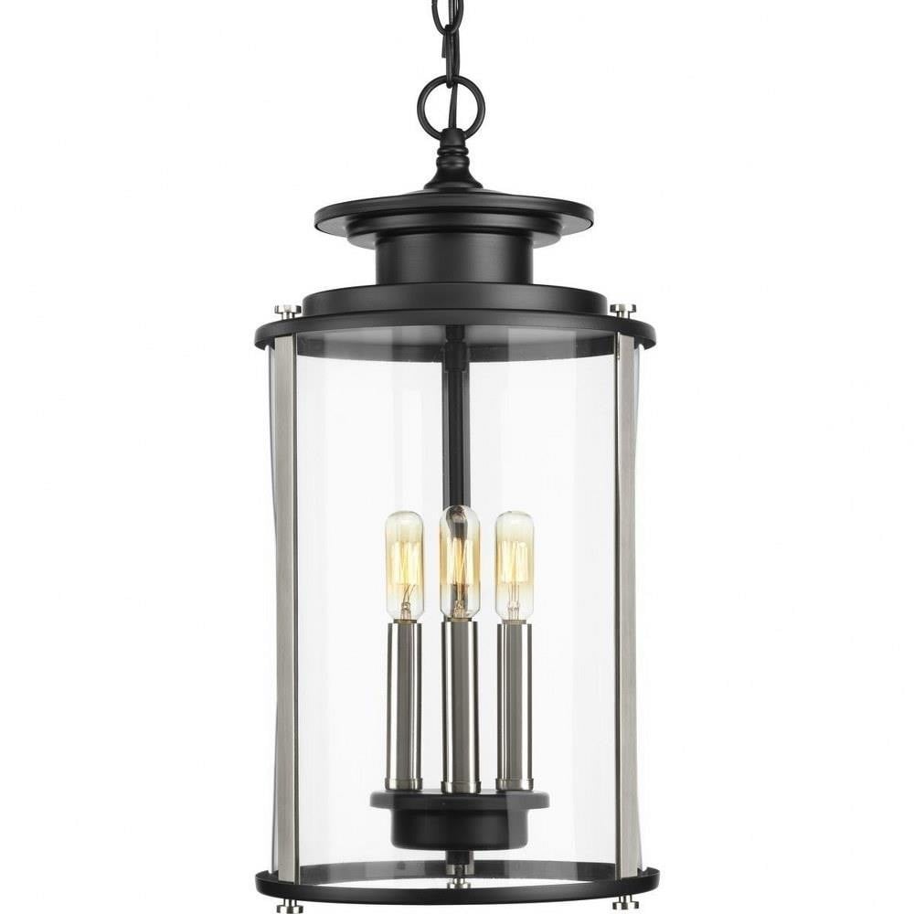 Squire 3 Light 20.5 Inch Tall Curved Flush Mount by Progress - P550012