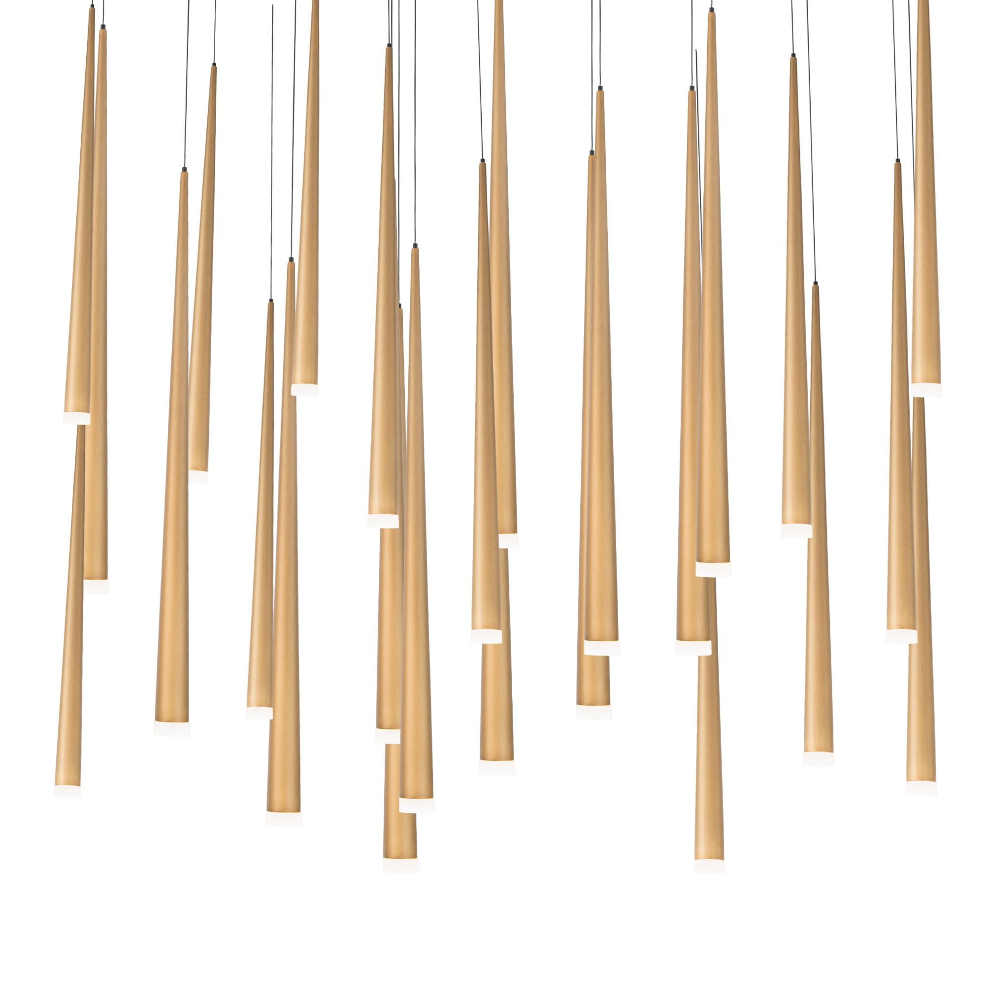 Cascade 23 LED Light Linear Chandelier by Modern Forms PD-41823L - PD-41823L