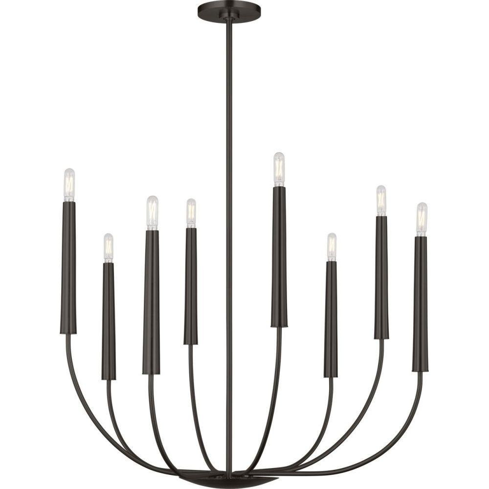 Lois 8 Light Chandelier 29 Inch and 34 Inch Wide by Visual Comfort Studio - EC1198