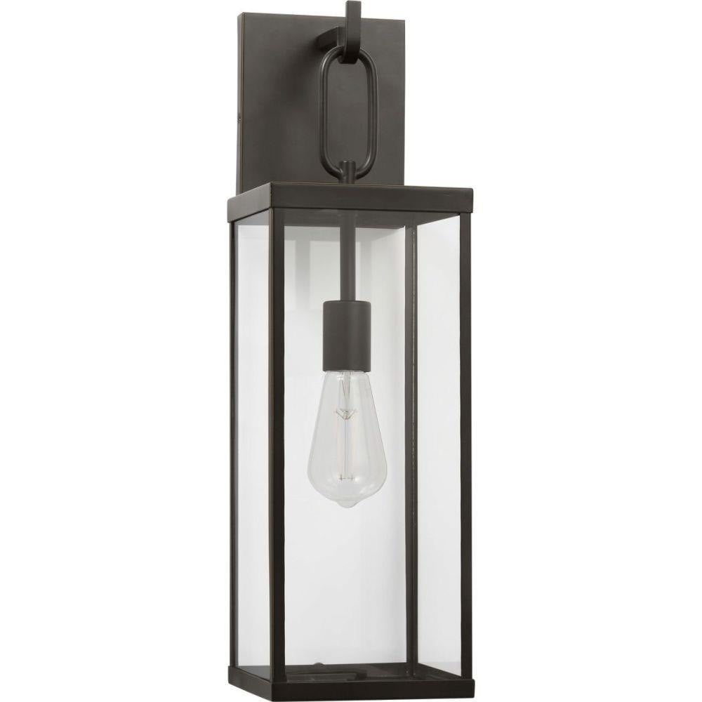 Rox 1 Light Medium Outdoor Wall Lantern 6.5 Inch Wide by Generation - GLO1771