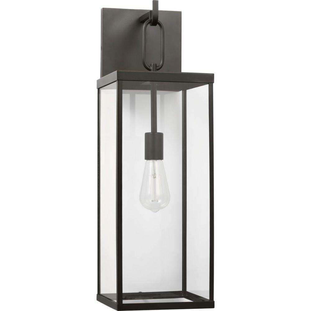Rox 1 Light Large Outdoor Wall Lantern 8 Inch Wide by Generation - GLO1781