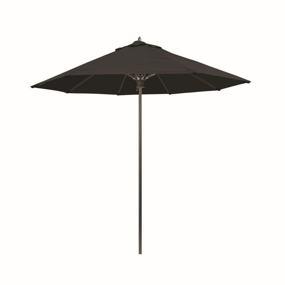 7.5 Foot Commercial Manual Lift Octagon Market Umbrella by Galtech - 722