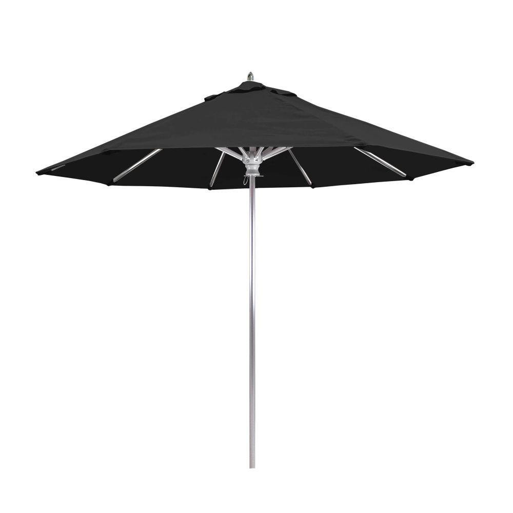 7.5 Foot Commercial Manual Lift Octagon Market Umbrella by Galtech - 722