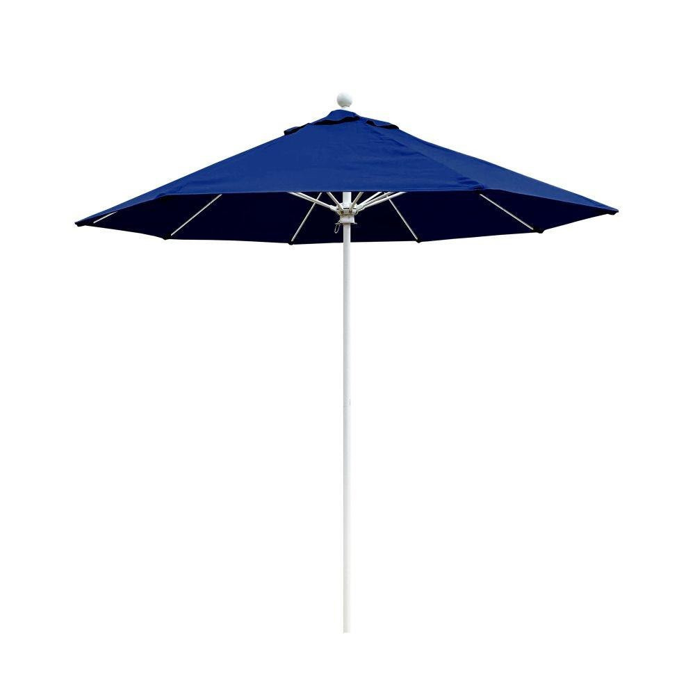7.5 Foot Aluminum Manual Lift Octagon Market Umbrella by Galtech - 725