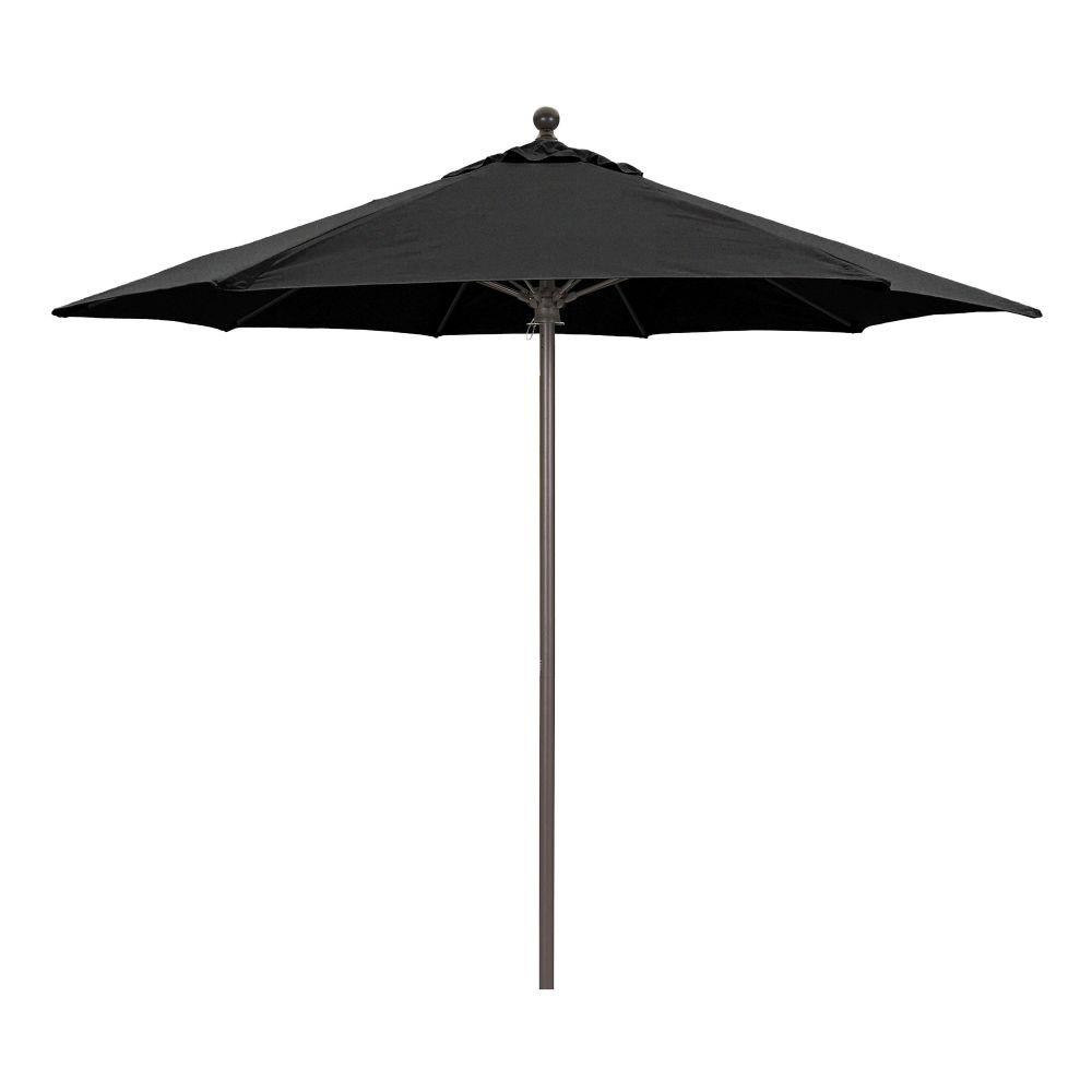 9 Foot Aluminum Manual Lift Octagon Market Umbrella by Galtech - 735
