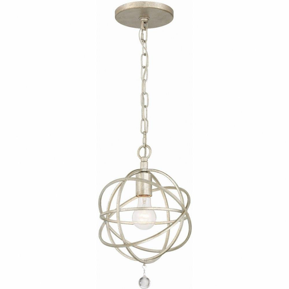 Borrowdale Brow 1 Light Steel 9 Inch Wide Pendant by Bailey Street Home - 49-BEL-457370