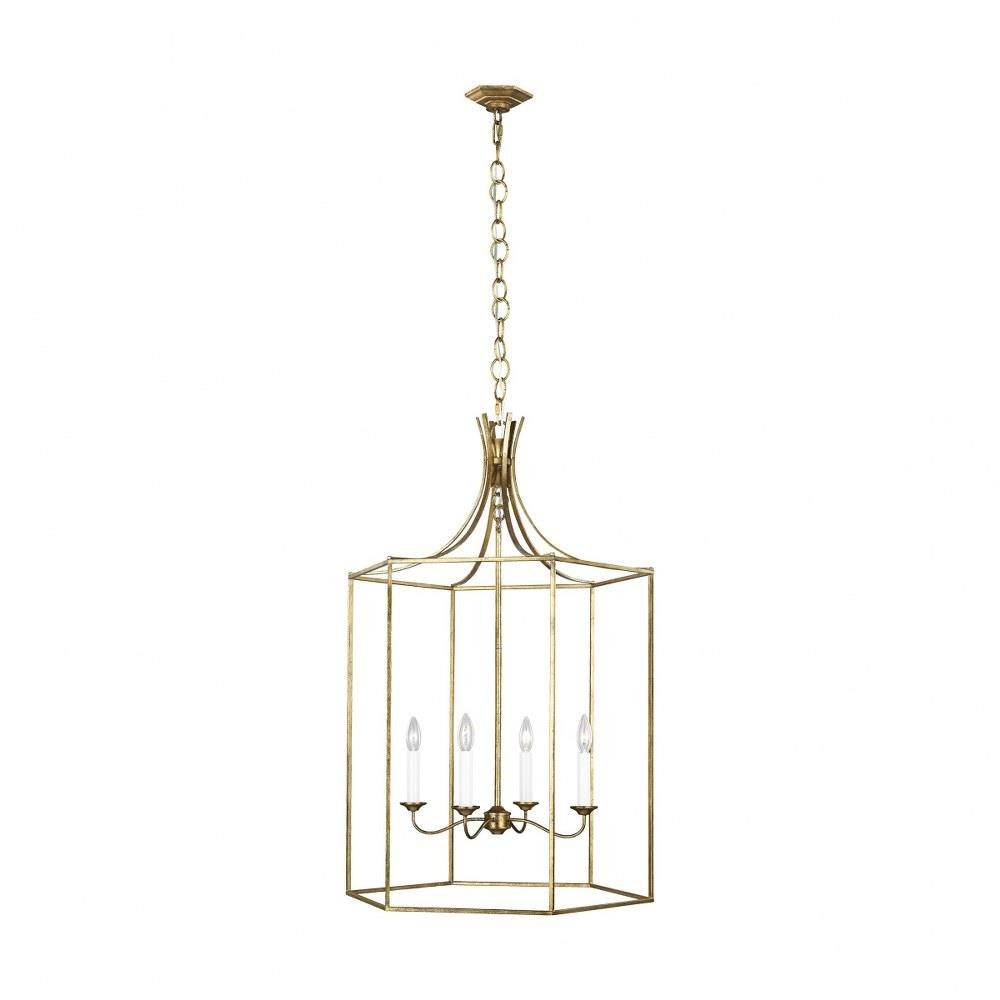 Bantry House 4 Light Contemporary Outdoor Pendant by Visual Comfort Studio - AC1024