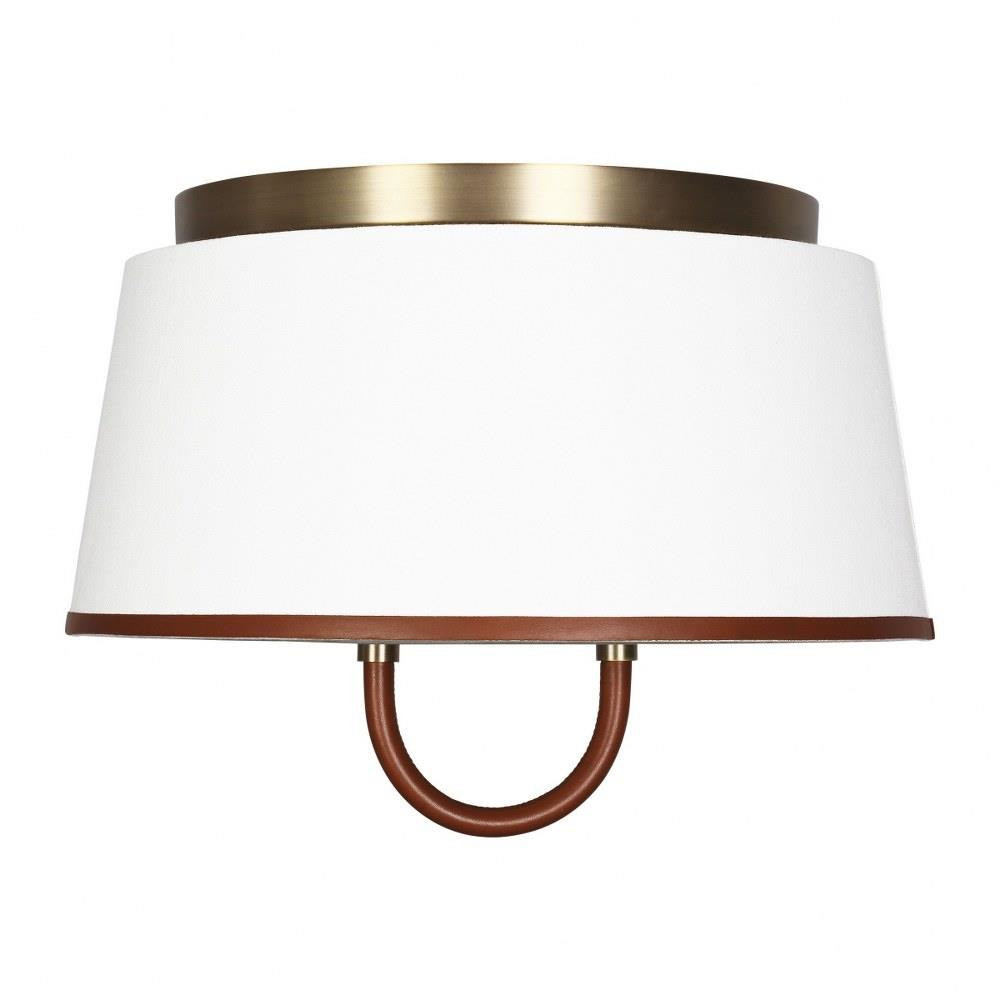 Katie 2 Light 16 Inch Wide Flush Mount by Visual Comfort Studio - LF1002