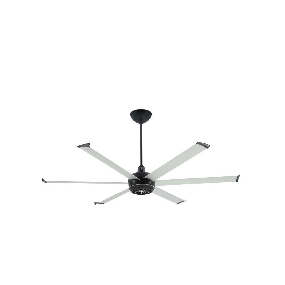 Turbo6 6 Blade Ceiling Fan 19 Inch Tall and 72 Inch Wide by Big Ass Fans - MK-TRB1-062