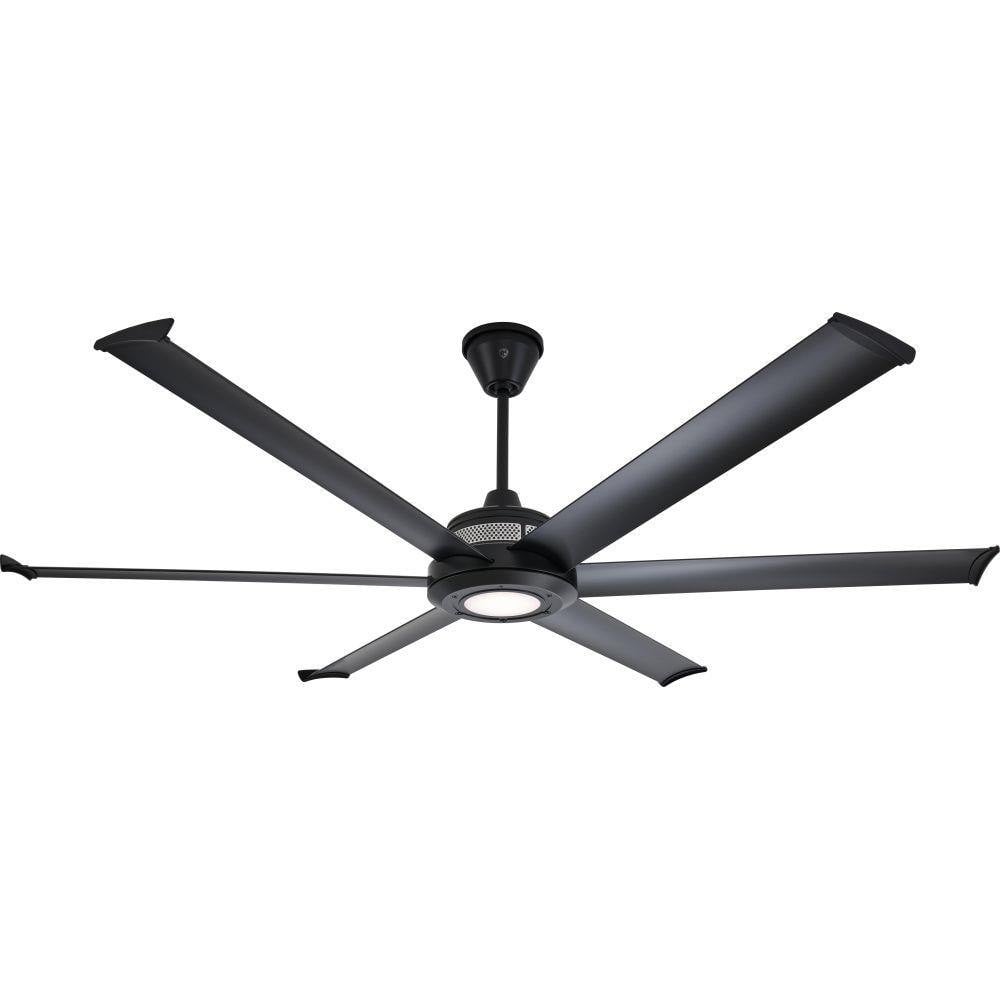 Mammoth 6 Blade Ceiling Fan With Light Kit 72 Inch Wide by Big Ass Fans - MM1-72-03