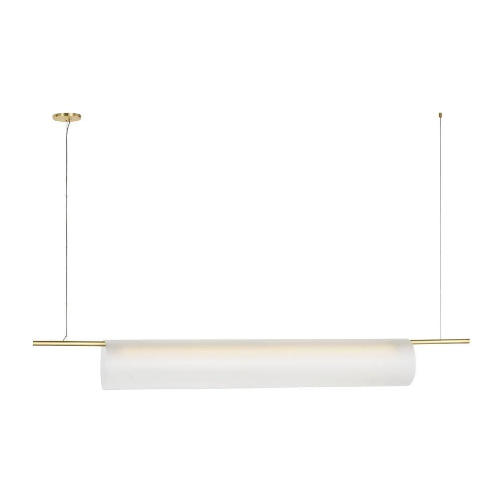 Trace 17.2W 1 LED Single Linear Chandelier by Visual Comfort Modern - PBLS80727