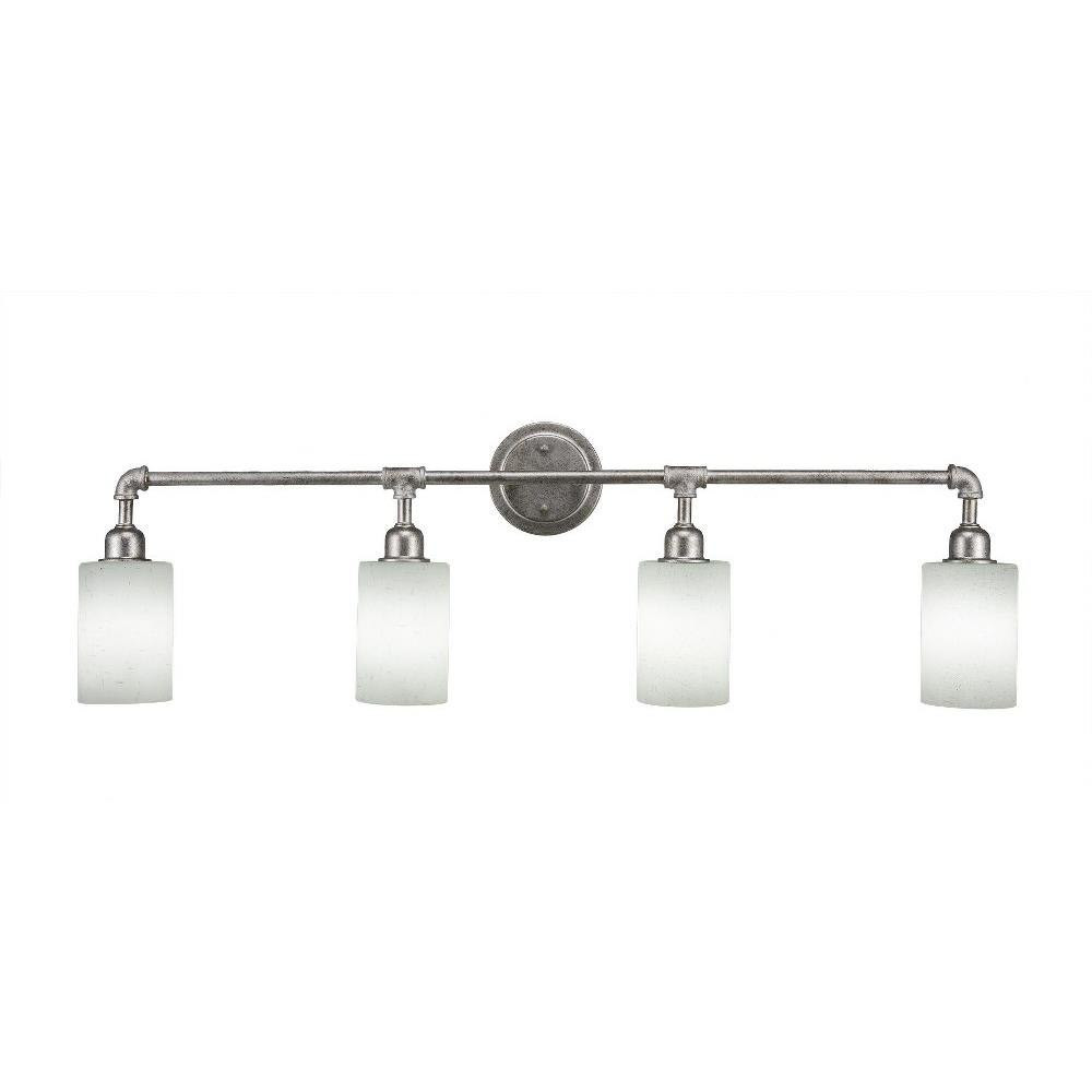 Vintage 4 Light Vanity Light 39.75 Inch Wide by Toltec - 184-3975-1225-