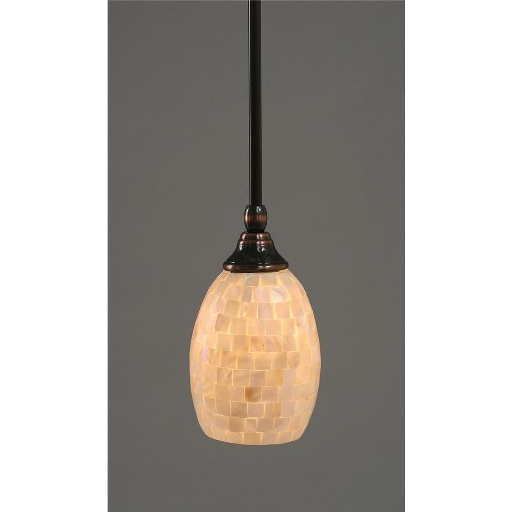 Any 1 Light Stem Mini Pendant 9 Inch Tall by Toltec - 23-5-9-