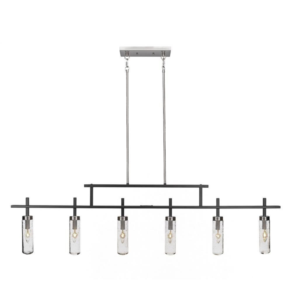 Salinda 6 Light Mini Island Pendant by Toltec - 2536-ESBR-600