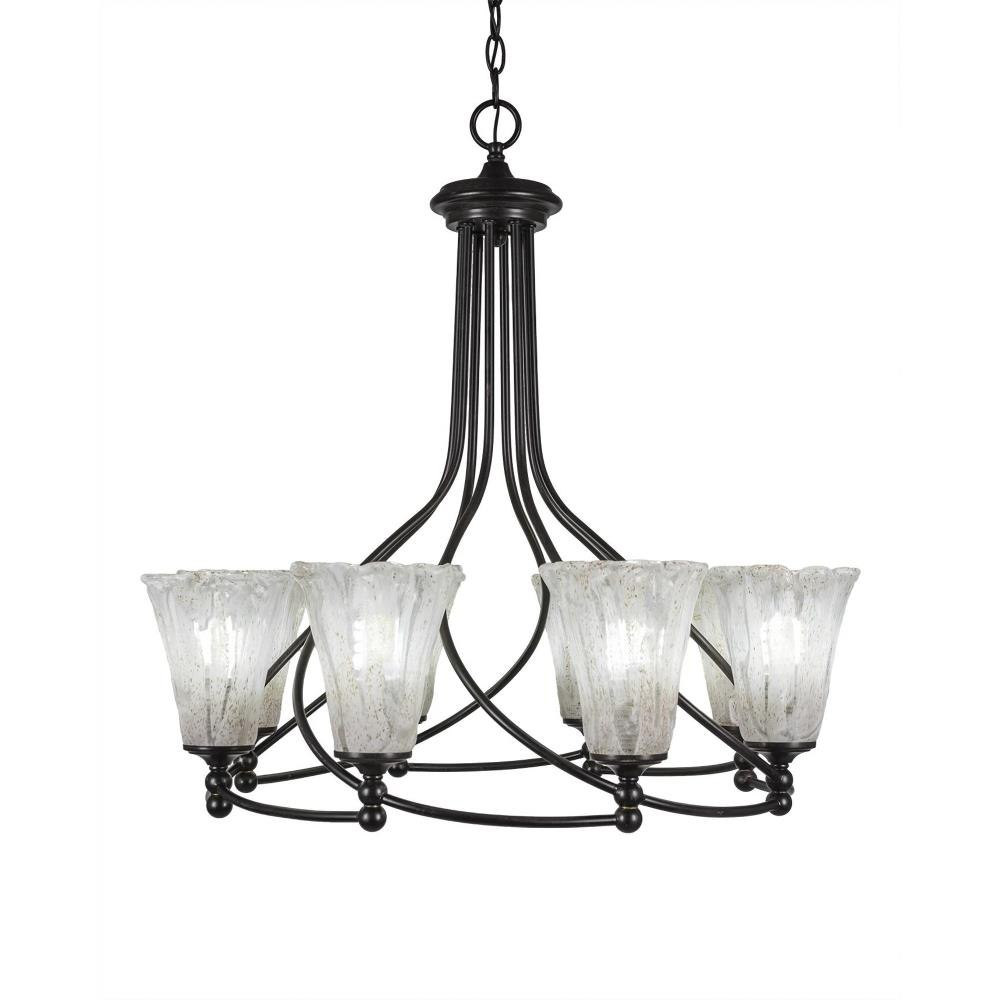 Capri 8 Light Large Chandelier by Toltec 908-2852575