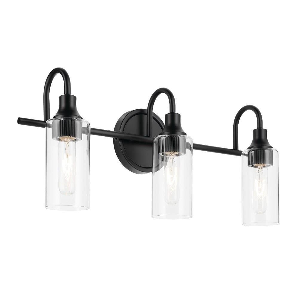 Kavi 3 Light Bath Vanity 10 Inch Tall and 23 Inch Wide by Kichler - 55211