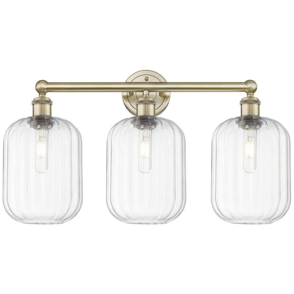 Preston 3 Light Jar Bath Vanity 14 Inch and 24.75 Inch Wide by Innovations - 616-3W-G460-7