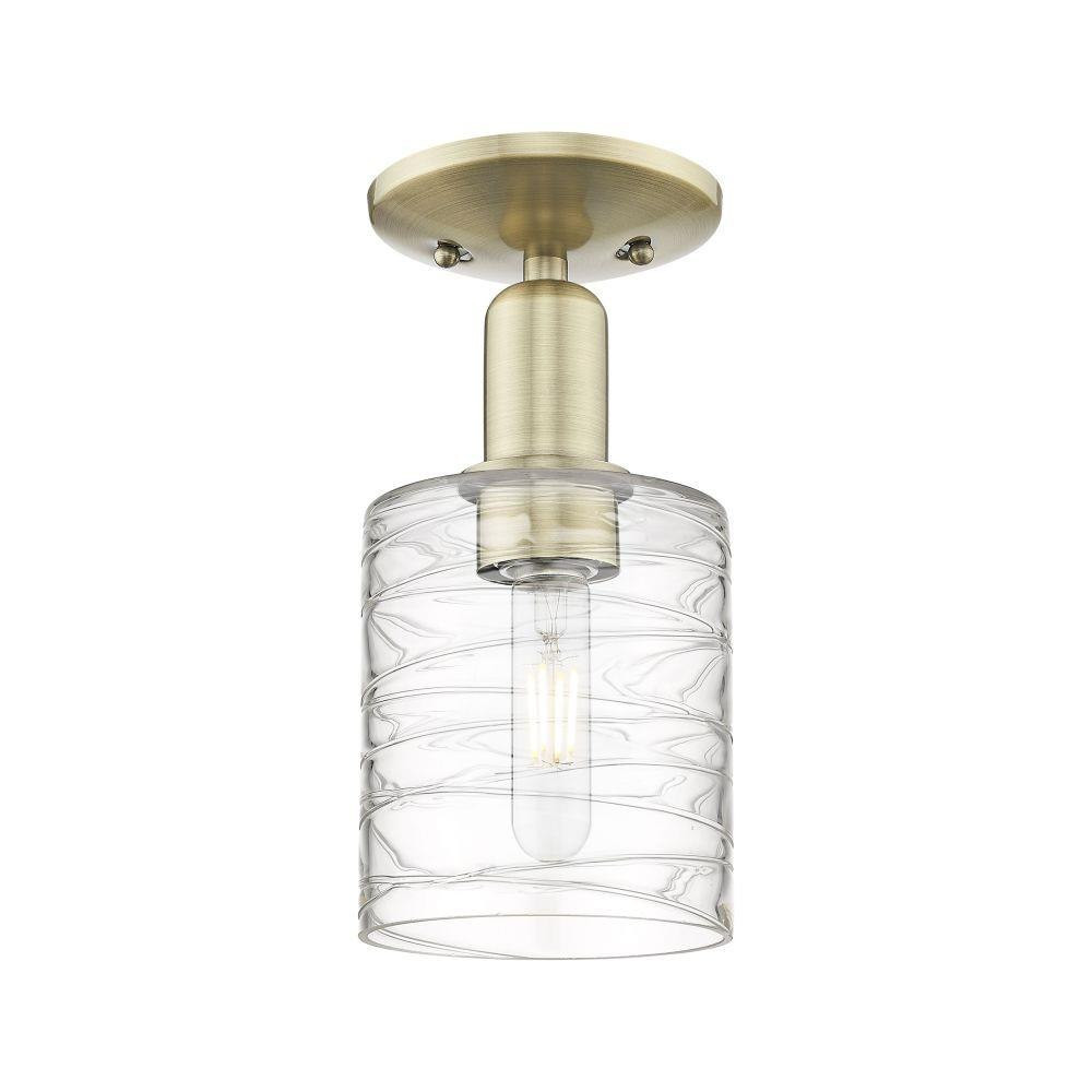 Cobbleskill 1 Light Semi Flush Mount 10.5 Inch X 5 Inch by Innovations - 716-1C-G11