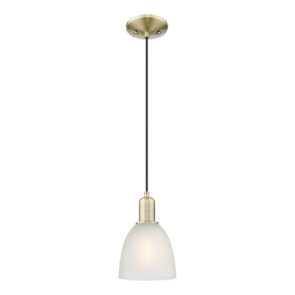 Castile 1 Light Cord Hung Mini Pendant 9.83 Inch X 6 Inch by Innovations - 716-1P-G38