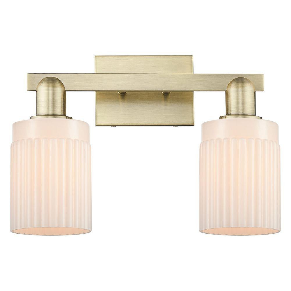 Hadley 2 Light Bath Vanity 10.75 Inch Tall X 15.5 Inch Wide by Innovations - 716-2W-G34
