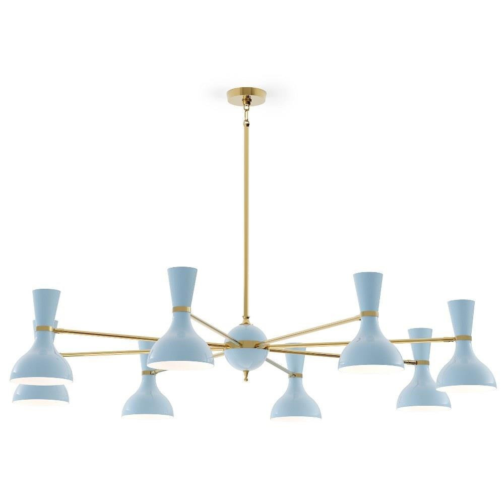 Clare 8 Light Chandelier 10.19 Inch Tall and 57 Inch Wide by Robert Abbey - CL-C-8