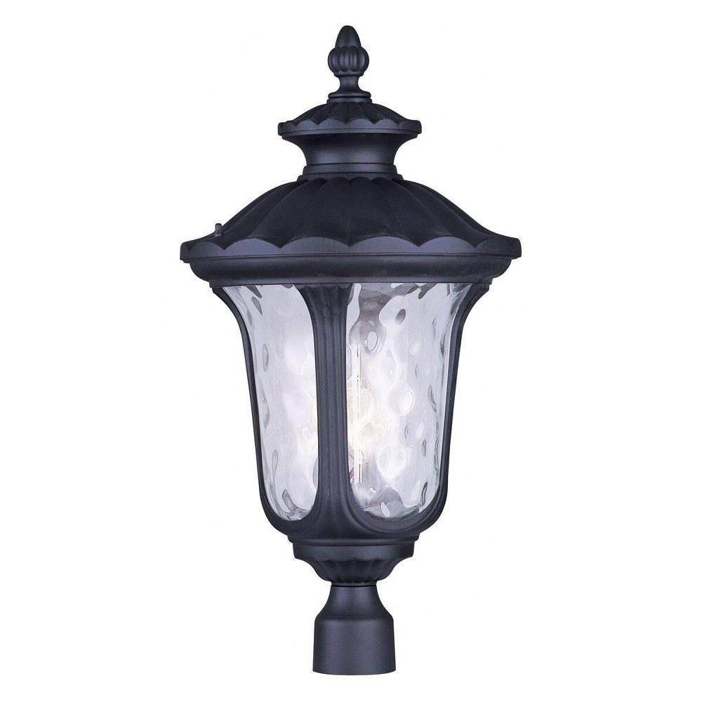 Oxford 3 Light Outdoor Post Top Lantern 13.75 x 26.5 Inches by Livex  - 7864