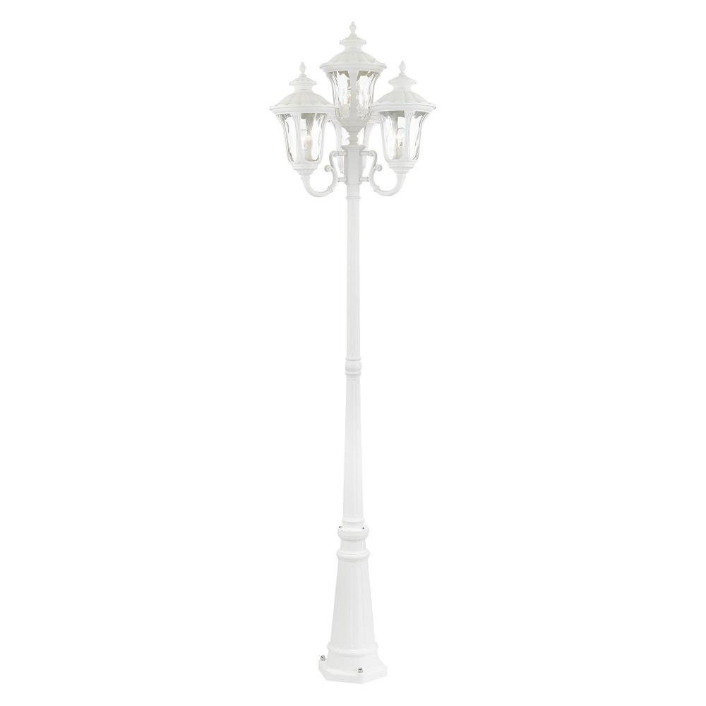Oxford 4 Light Outdoor Post Light in Style 23 x 93 Inches by Livex  - 7869