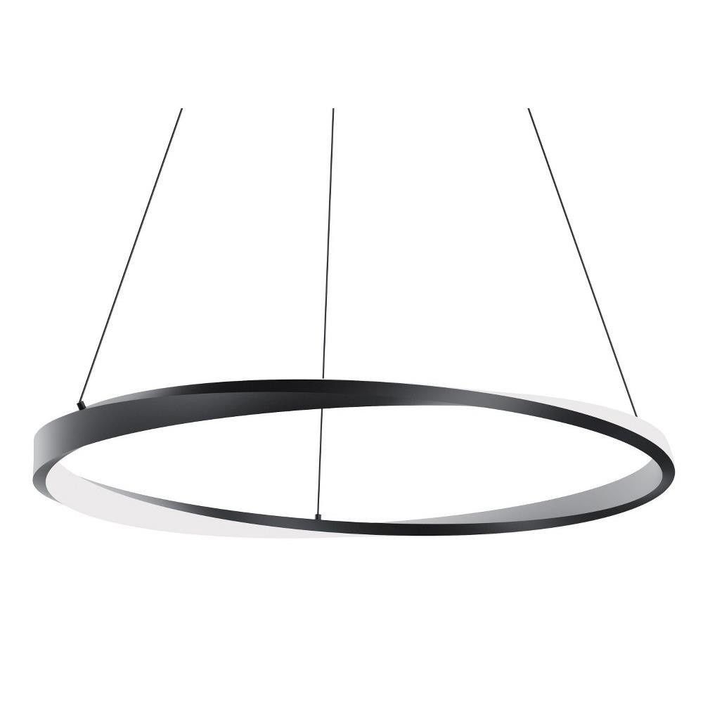 Oberon 40W 1 LED Pendant 7 Inch Tall and 40 Inch Wide by AFX - OBRP40LAJUD