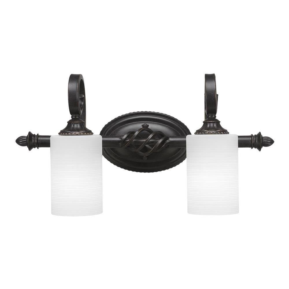 Elegante 2 Light Bath Bar 10.75 x Inches by Toltec  - 162--1075-2075