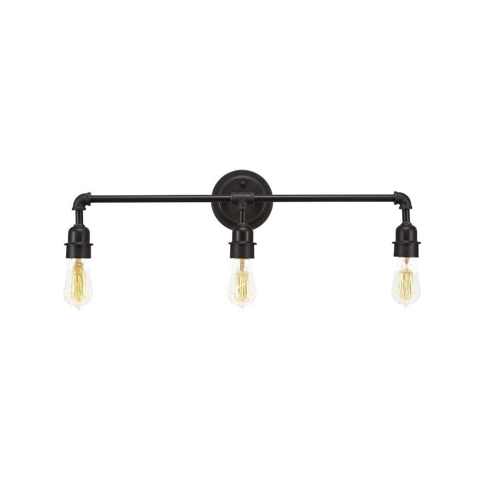 Vintage 15W 3 LED Light Vanity Light by Toltec - 183--12-285
