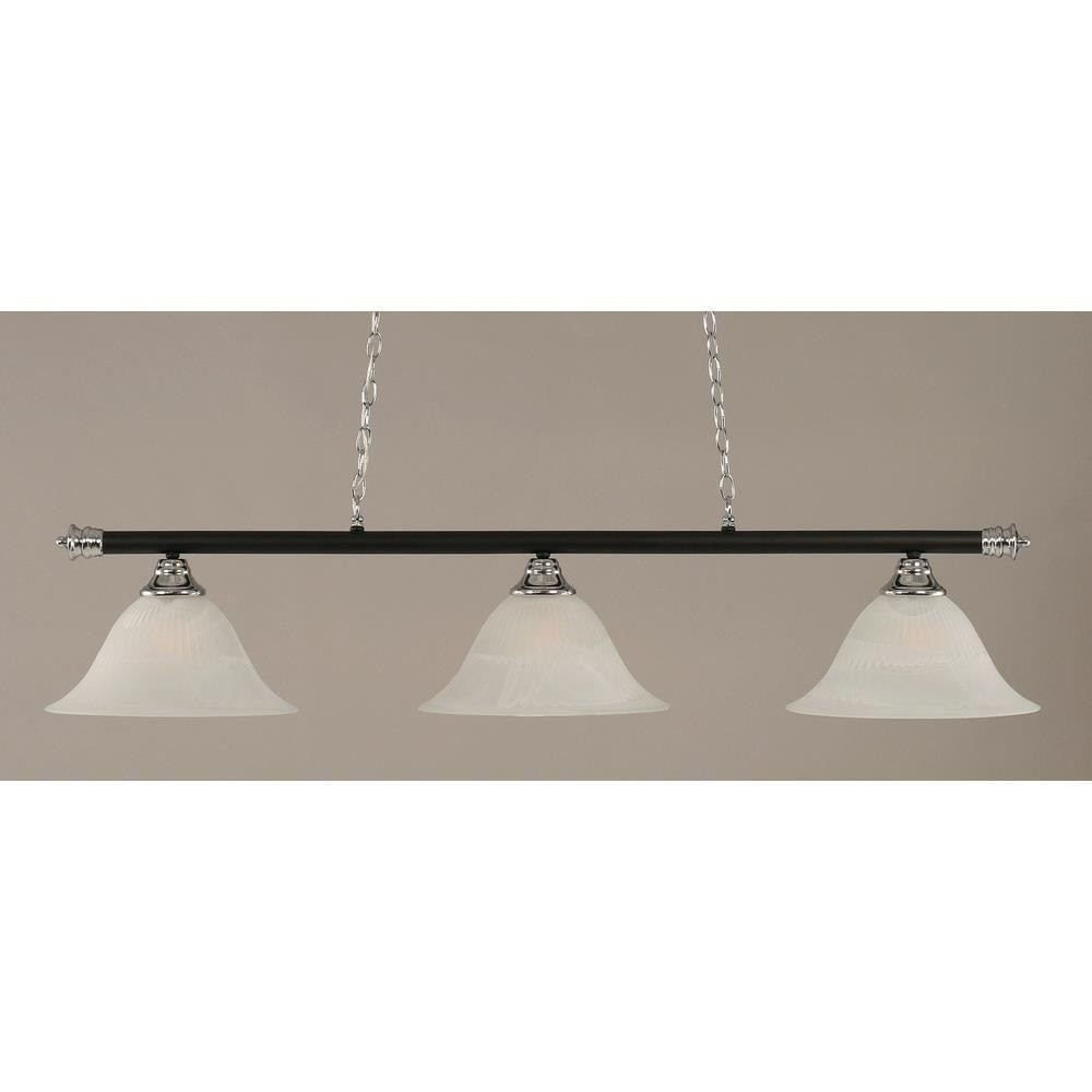 Oxford 3 Light Small Island Chandelier by Toltec 373-141254