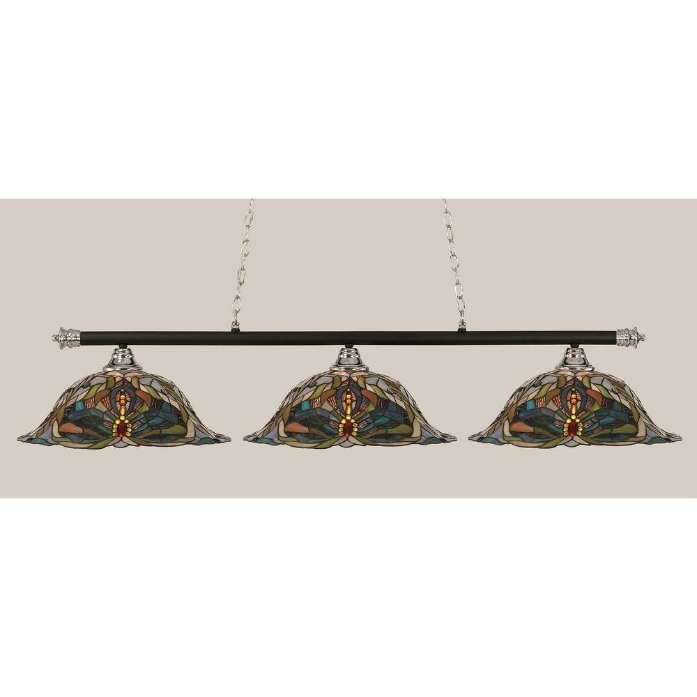 Oxford 3 Light Small Island Chandelier by Toltec 373-19125925